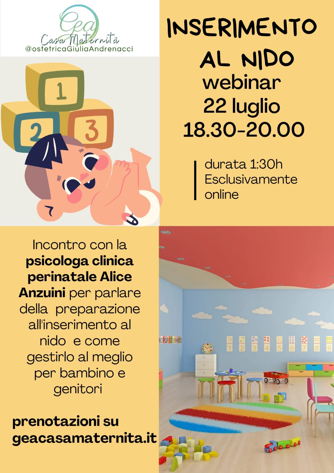 Webinar - Con la dott.ssa Alice Anzuini